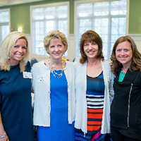 Alumni posing for photo